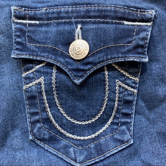True religion boot cut women jeans size 28/30 - Picture 2 of 12
